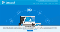 Desktop Screenshot of mejorconweb.com